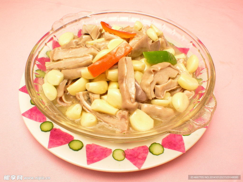 大蒜烧肚条