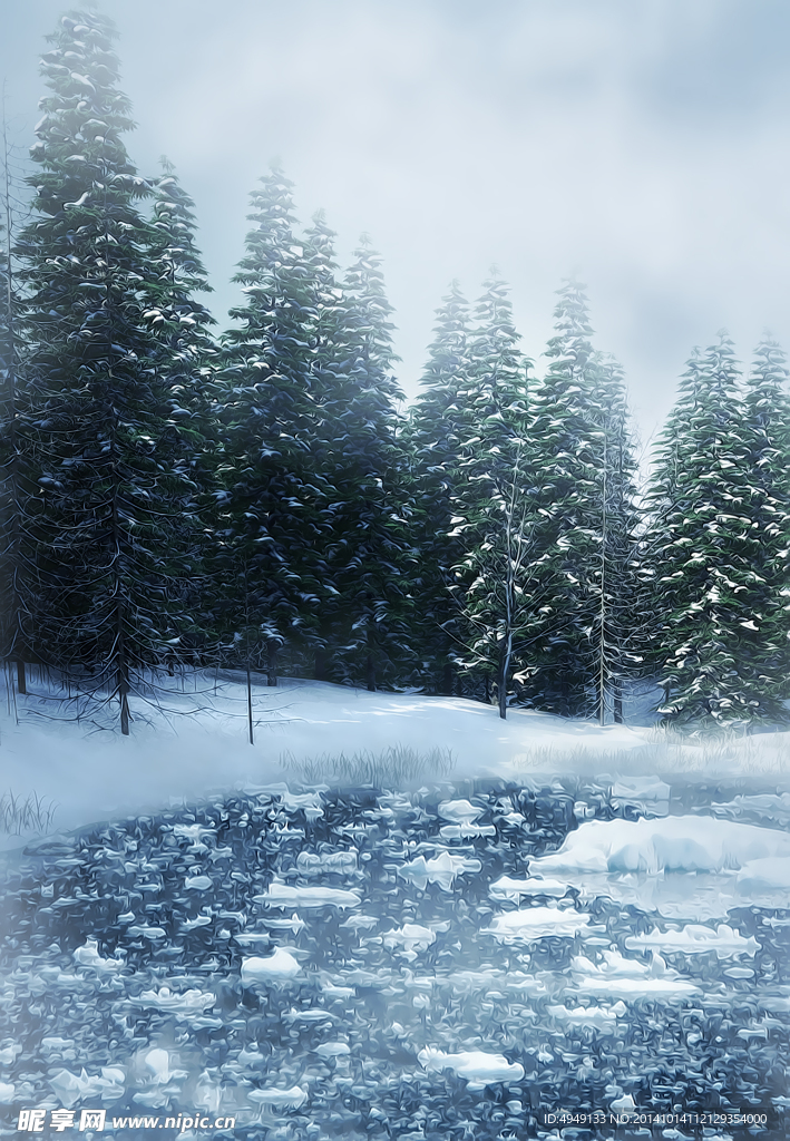 冬季雪景
