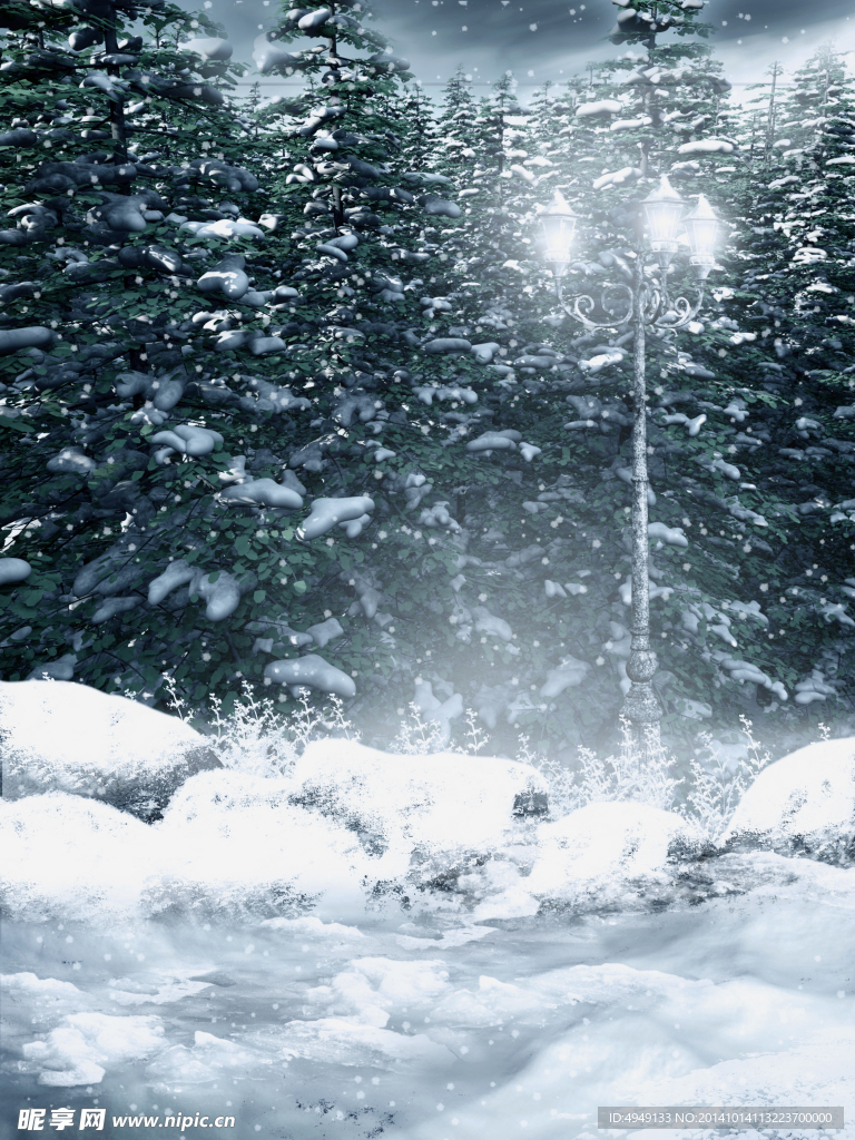 冬季雪景