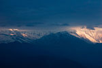 雪山晨曦