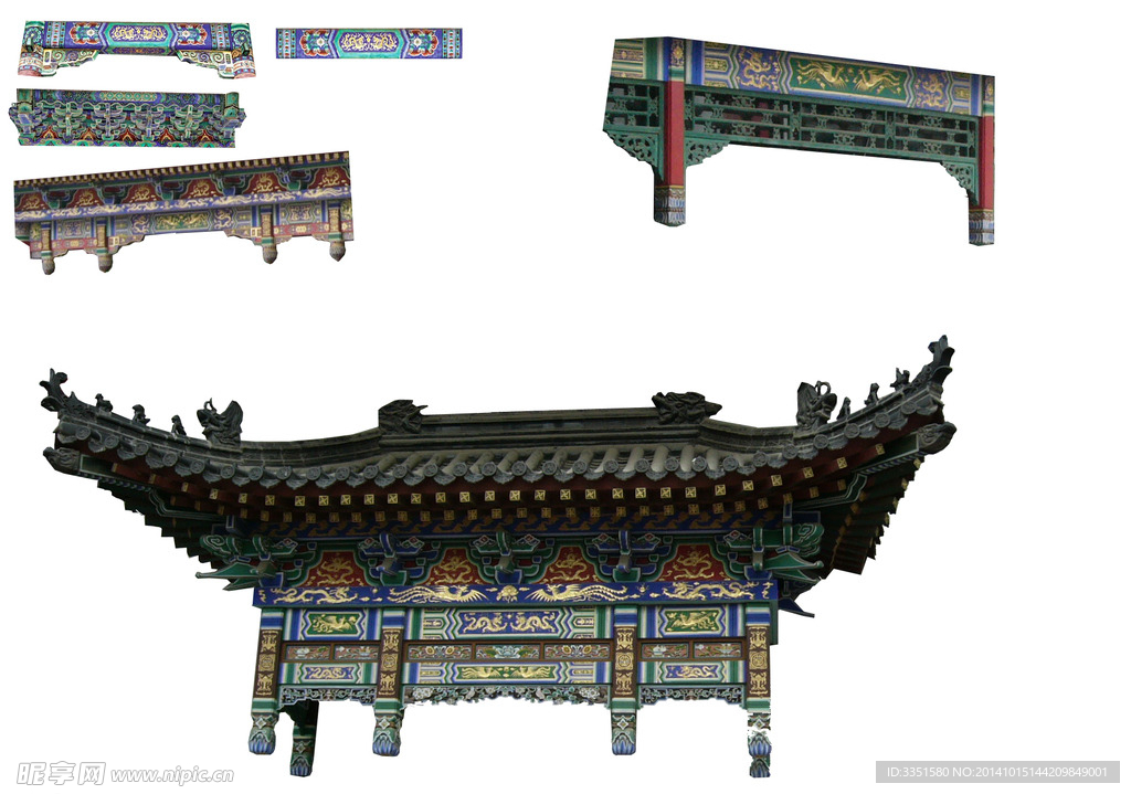 雕梁画栋