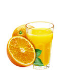 橙汁产品包装高清图分层