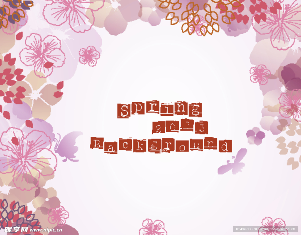 春天  spring 春天背