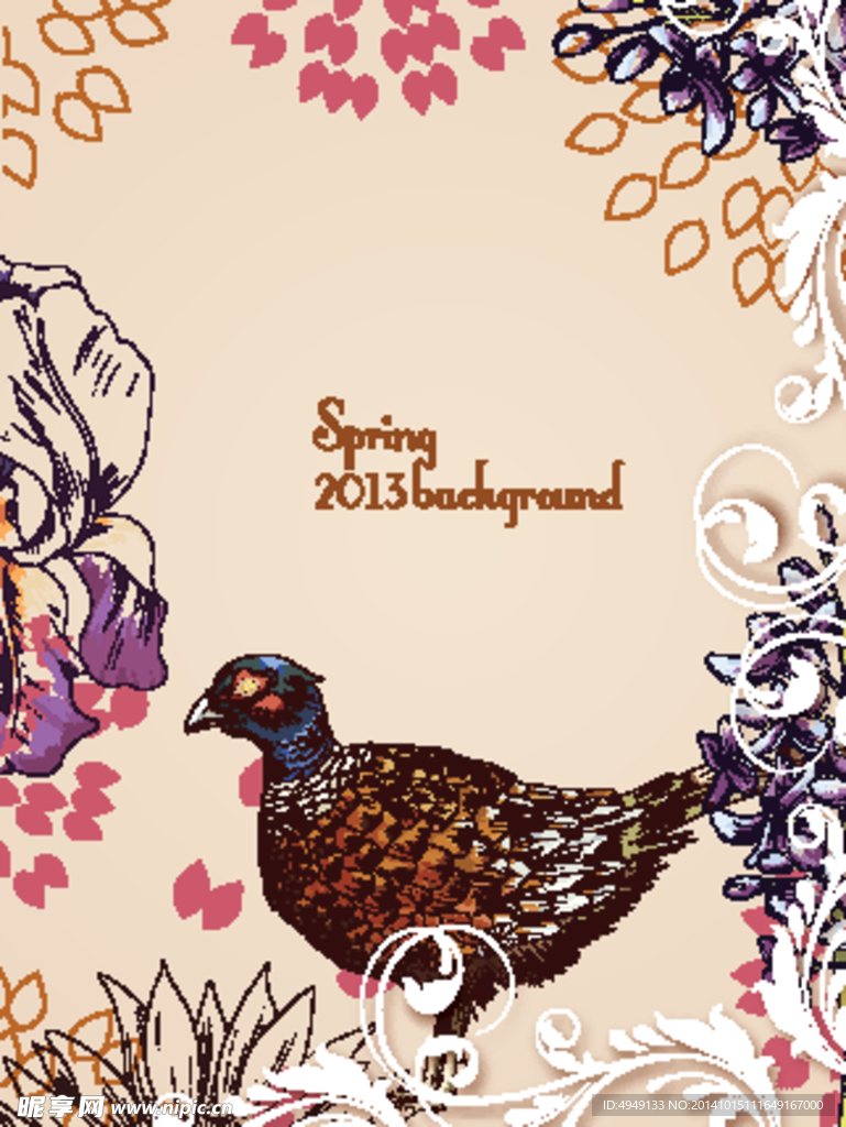 春天  spring 春天背