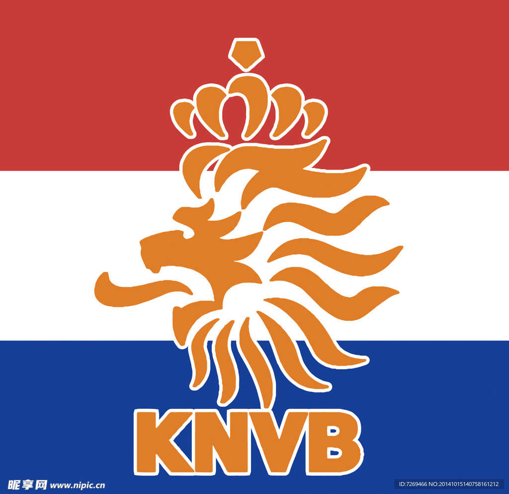 荷兰国家足球队标志