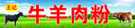 牛羊肉粉广告