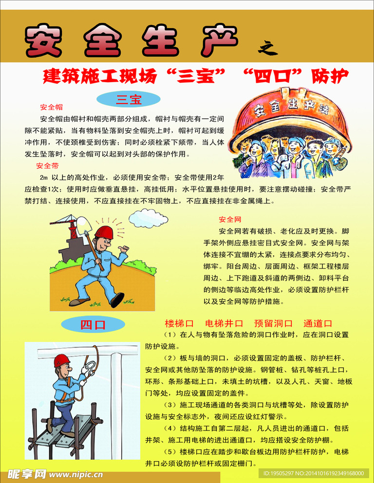 安全生产展板