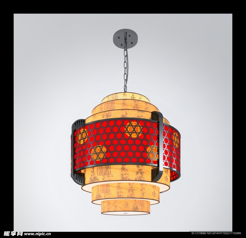 中式       吊灯