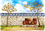 风景插画