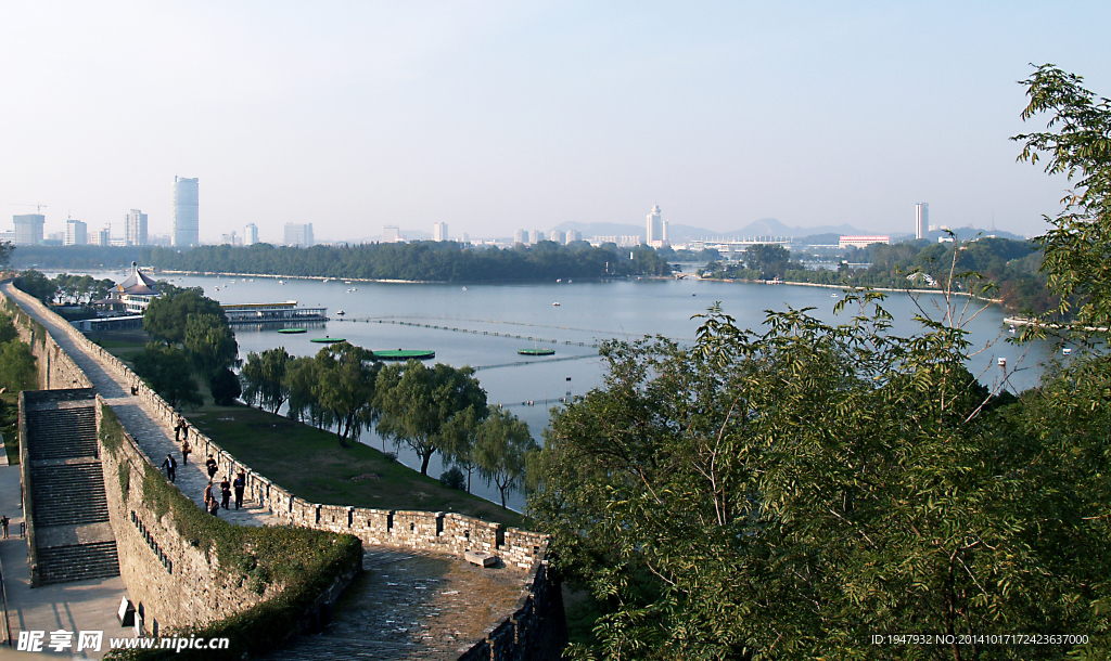 台城 玄武湖