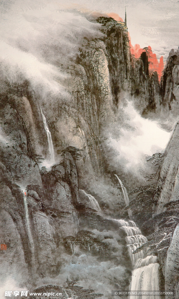 国画山水