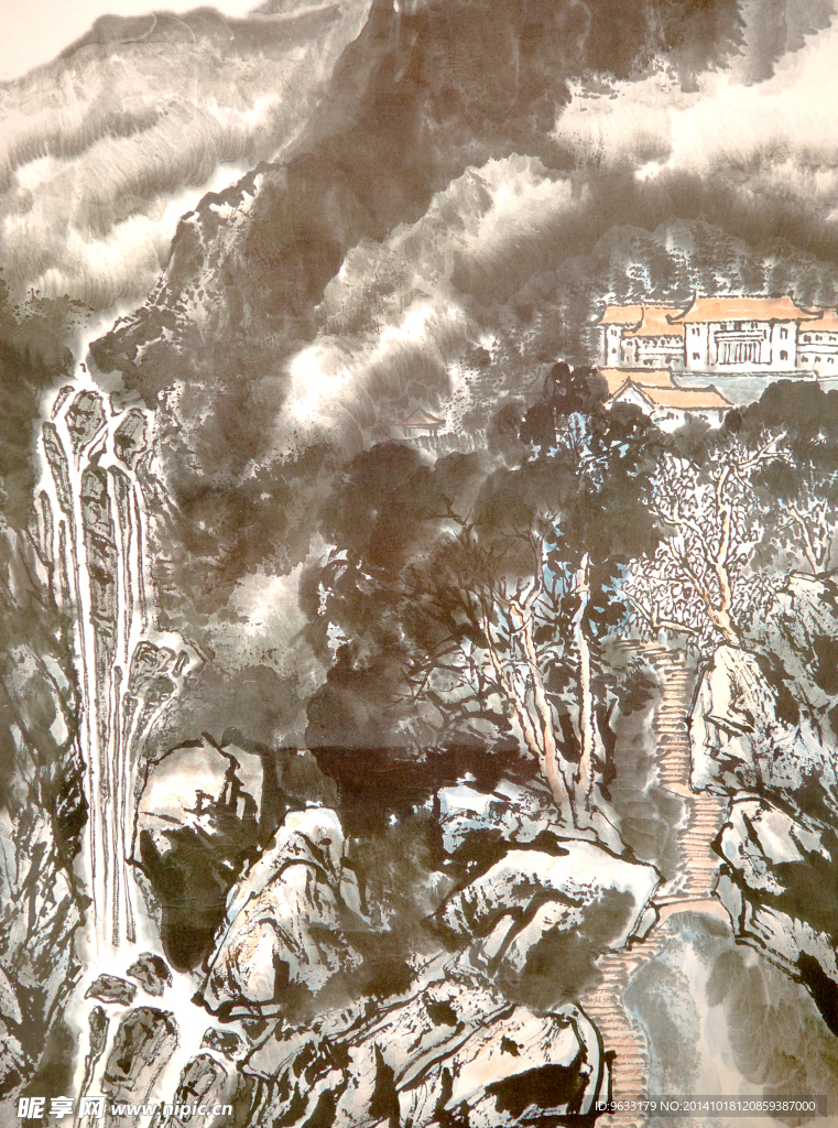 国画山水