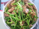 蒜薹炒肉