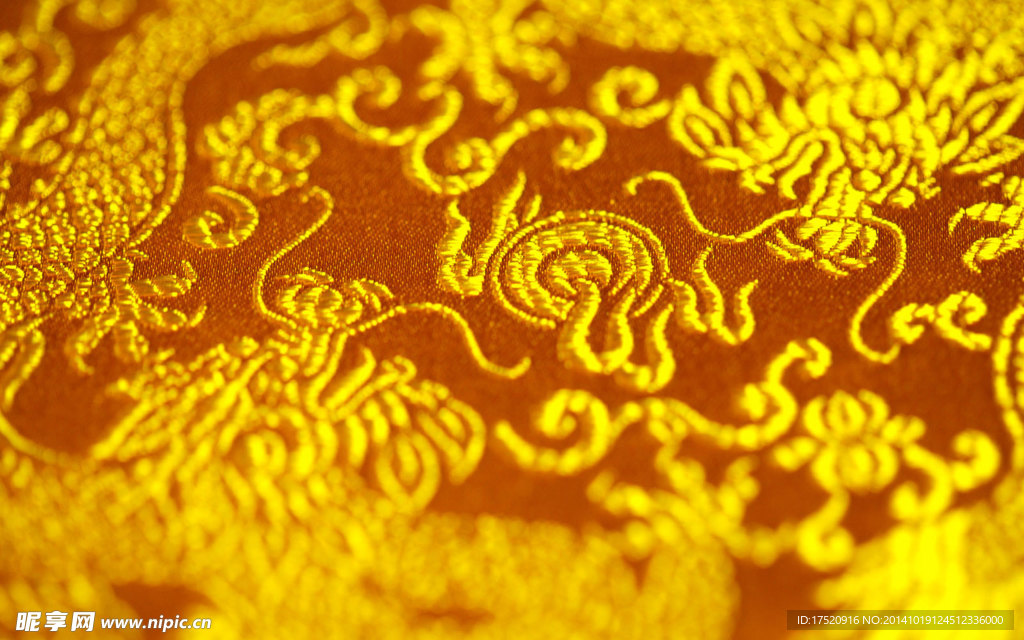 刺绣龙纹