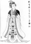 仕女白描（非高清）