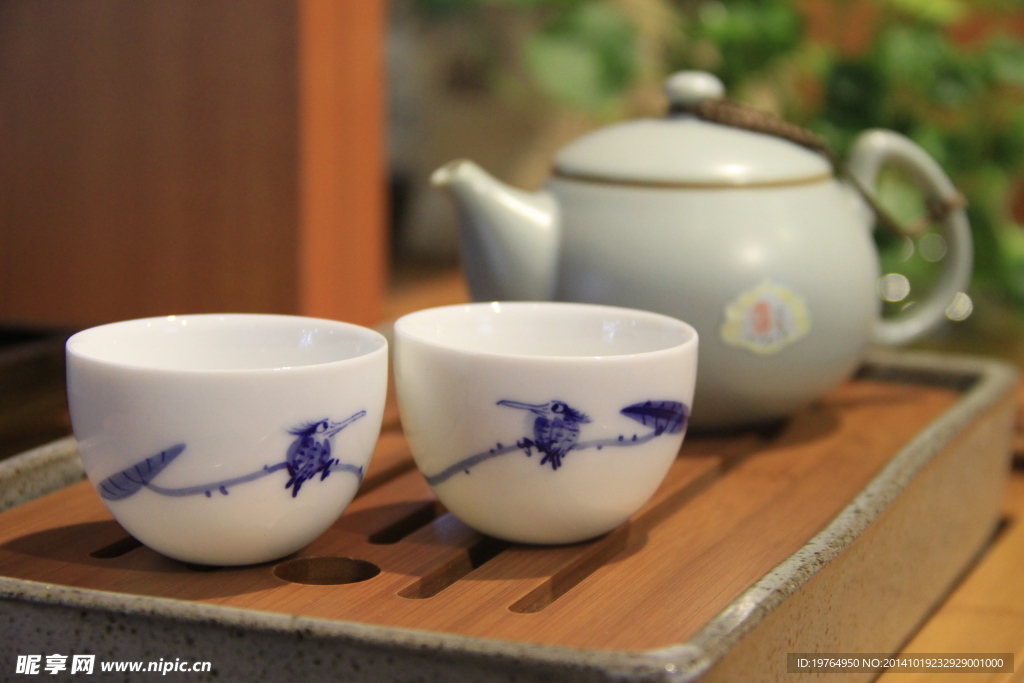 青花小杯 茶道