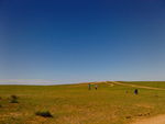 内蒙古草原蓝天