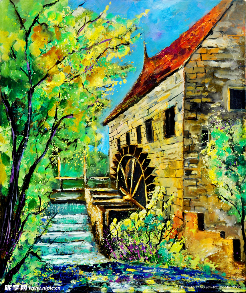 风景油画
