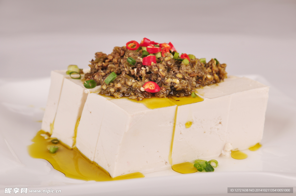青椒豆腐