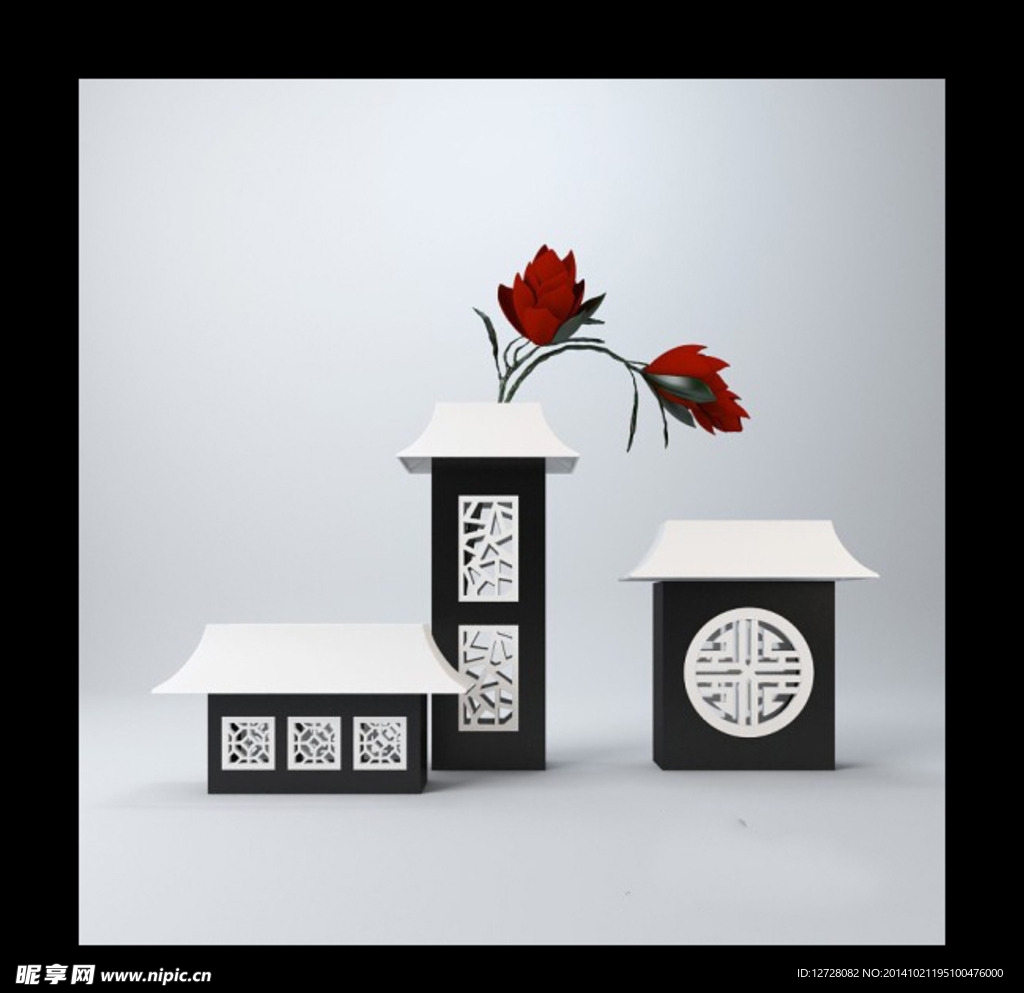 陈列品     花瓶