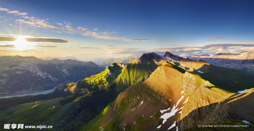 超清唯美山间风景