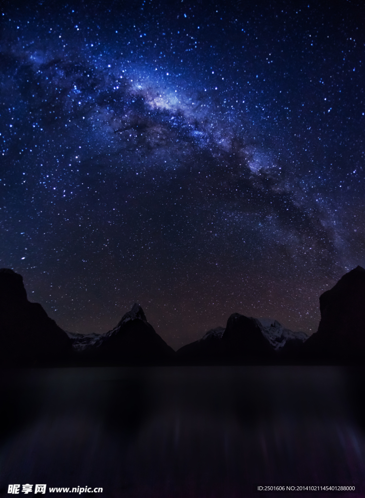 户外银河星空