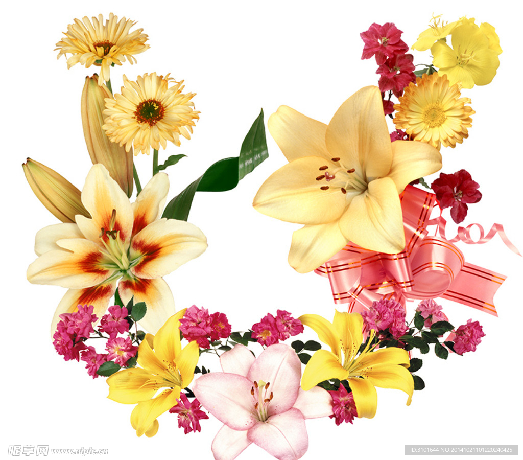 百合花素材