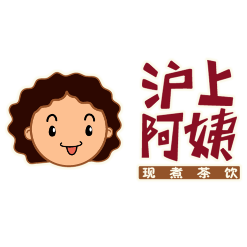 沪上阿姨logo设计图片