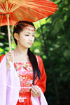 通城县黄袍山古装美女