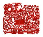 秋天丰收剪纸