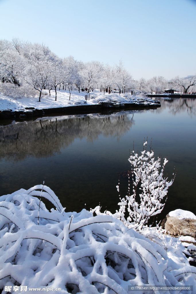 奥林匹克公园雪景