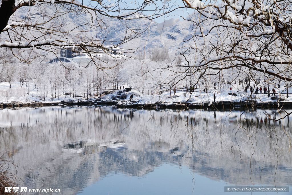 奥林匹克公园雪景