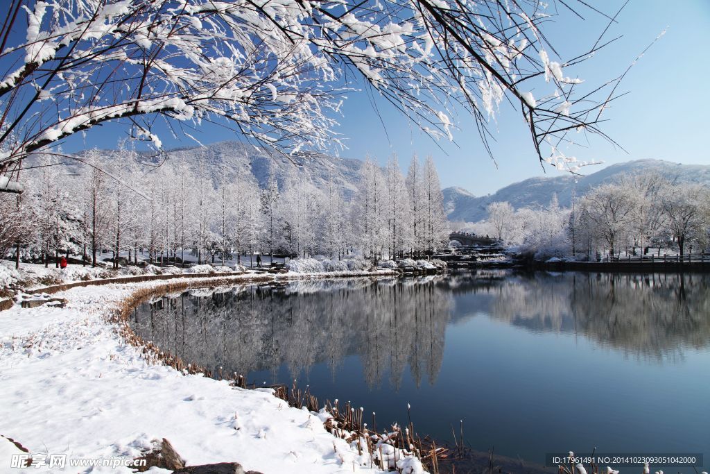 奥林匹克公园雪景