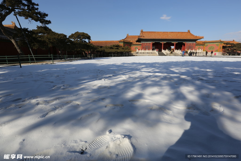 故宫雪景