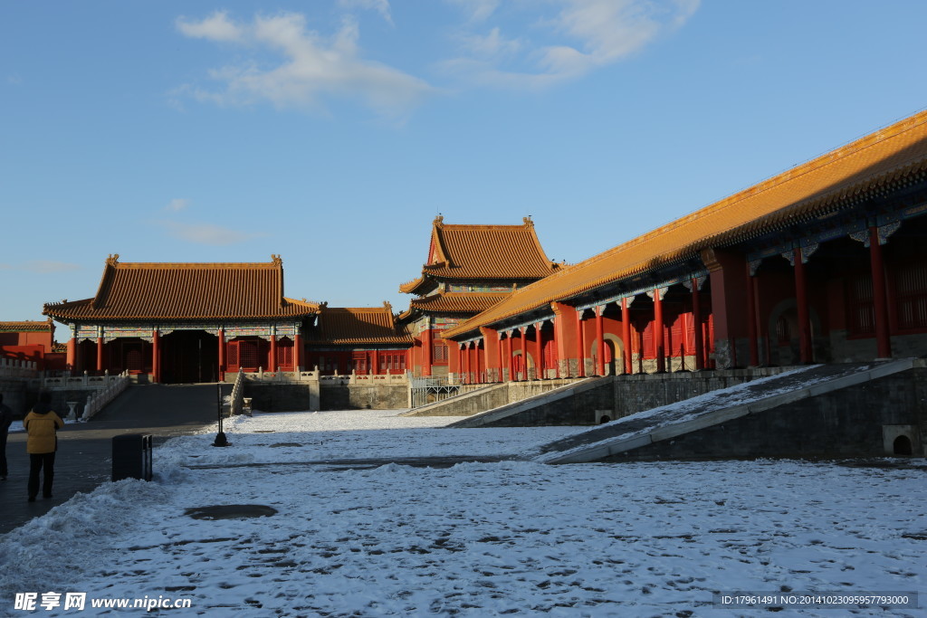 故宫雪景