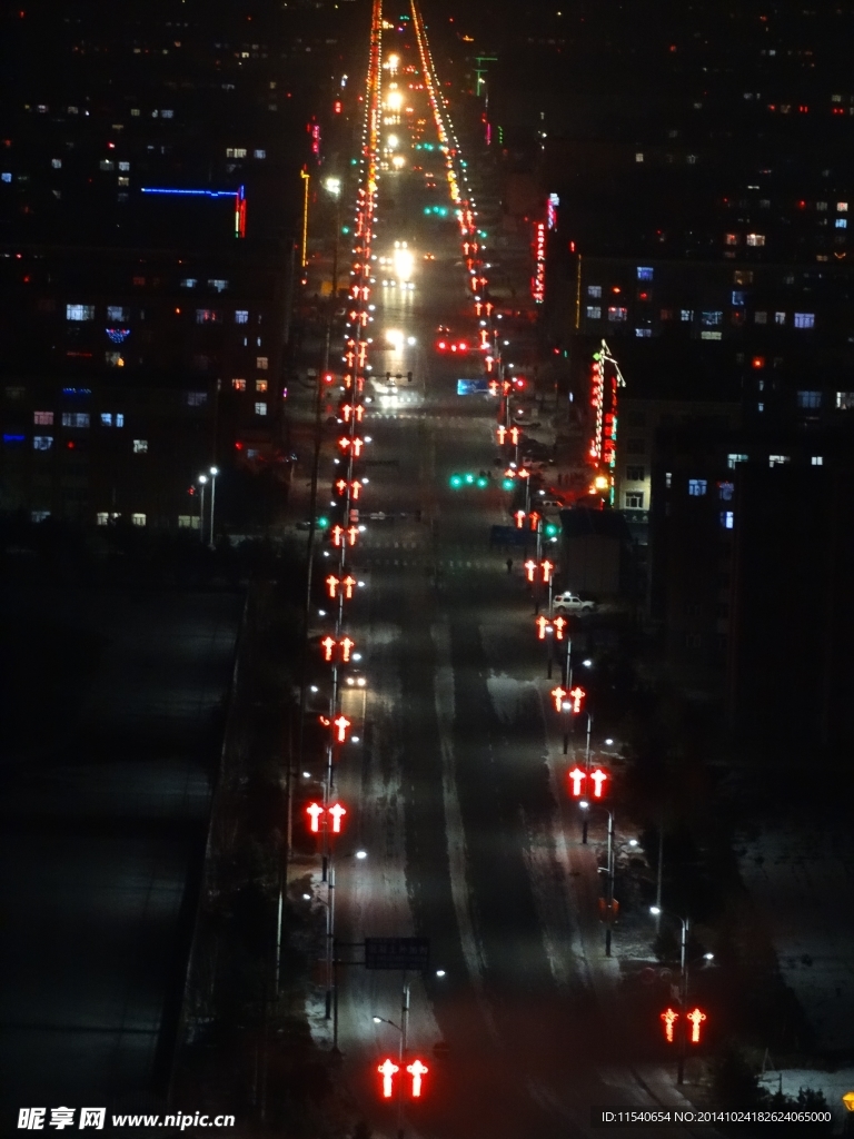 夜晚的街道