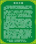 项目工程展板