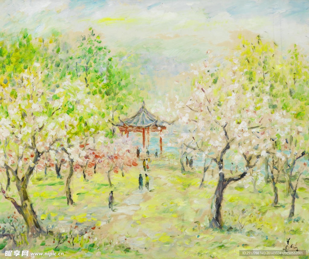 春游绘画