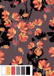 手绘花纹