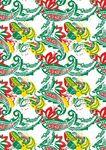 手绘花纹