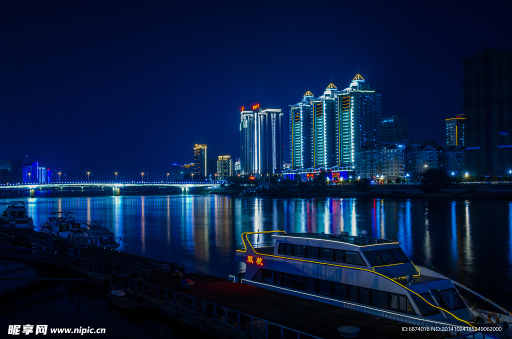 福州江滨夜景