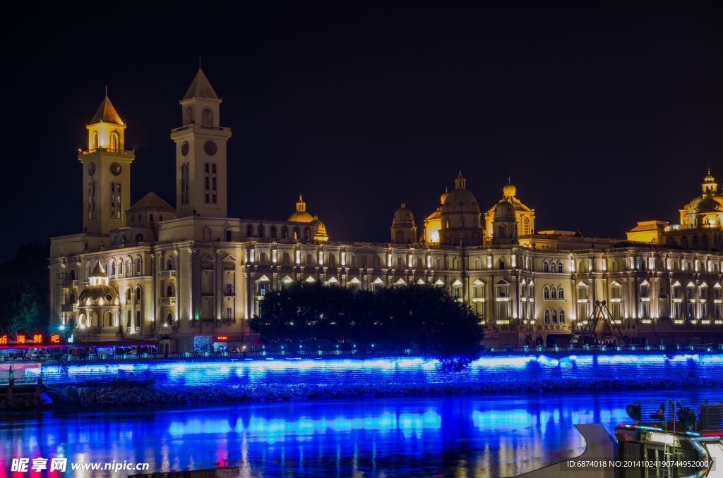 福州江滨夜景