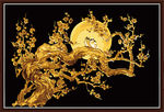 花好月圆 数字油画