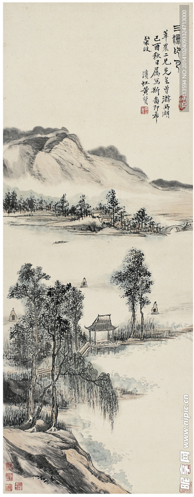 三潭印月
