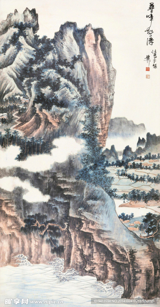 叠嶂惊涛