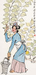 采桑女