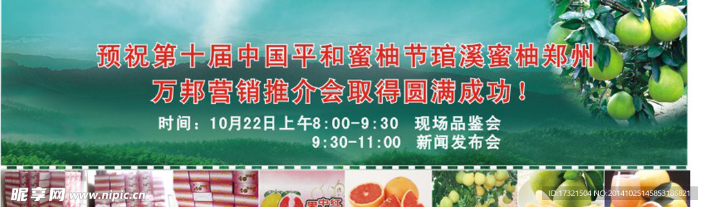 第十届蜜柚节琯溪蜜柚
