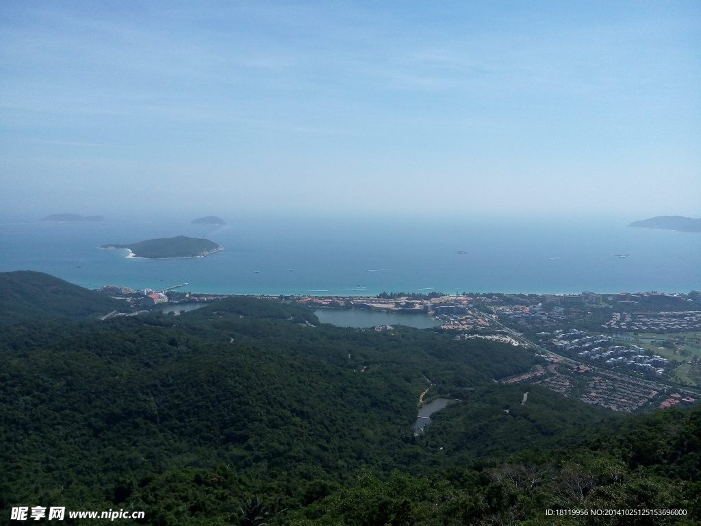 登山远眺