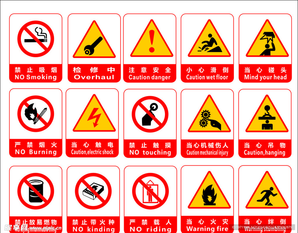 安全标识牌