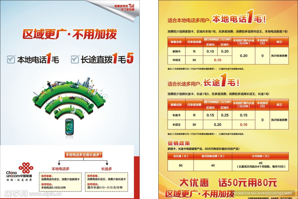 长途话费